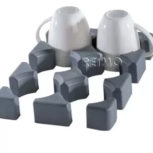 Purvario glass/cup holder low for 6 glasses, cups, etc.