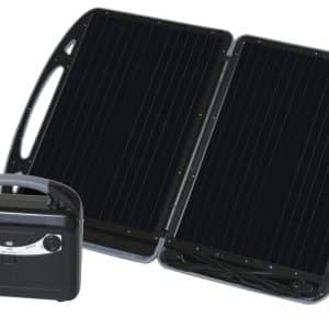 Carbest mobil solar generator with 13W module and battery 12V/7A