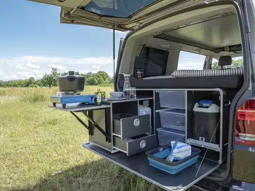 REIMO CampingBox L for T6.1/T6/T5 Short and Long Wheelbase, Station Wagon,  and Caravelle - Nolan Camper Supplies