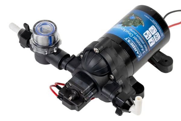 3-chamber pressure water pump - 7 l/min - 1.4 bar