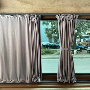 Curtain Kits with Rails (Grey-Double Layer) RENAULT MASTER 2010+ Barn door