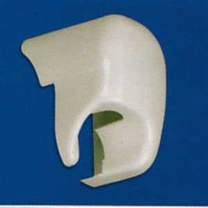 Fiamma end cap white, right for F45i, F1