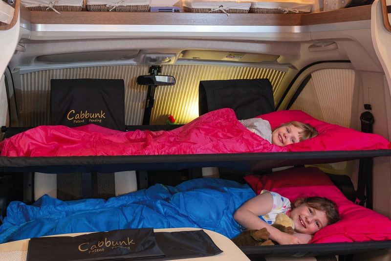 Patented Cabbunk® Twin - Double Bed System - 3X seat all vehicles - Image 2