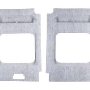 Rear door trim for Fiat Ducato from model year 2006 - 2-piece - Light grey