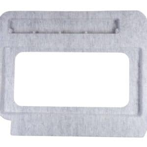 Sliding door panel for Ducato, light grey, 1260x1053x99.9mm, year of manufacture 2006
